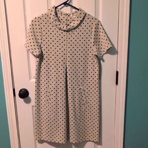 Tyler Boe Polka Dot Short Sleeve Dress